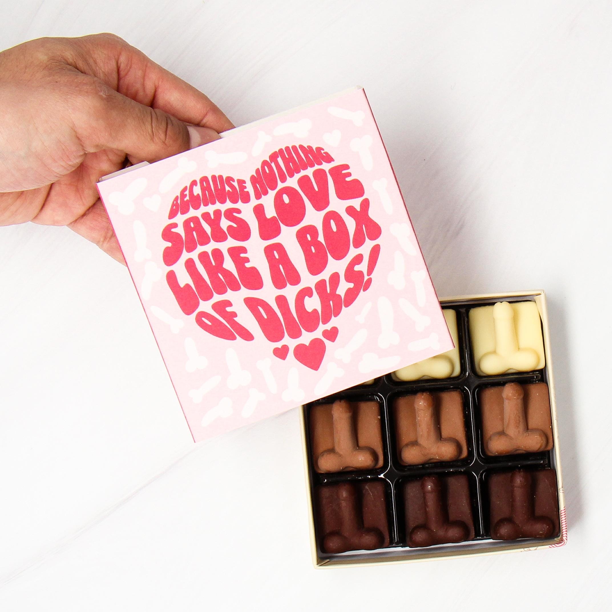 Funny Rude Chocolate Penis Gift Box -  Anniversary Gift | Gifts for Him | Gifts for Her Main image