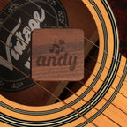 Music Gift - Guitar Pick Holder Box | Custom Wooden Storage Case | Gift for Musician