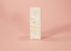 Maid of Honour Candle - Debossed Design | Pink & Cream | Perfect Maid of Honour Gift | Soy Wax