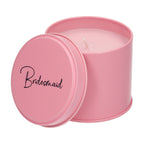 Pink Bridesmaid Candle Pink Tin - Scented Soy Wax | Bridesmaid Gift | Wedding Gift