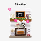 Personalised Christmas Bauble - Family Stockings design | Christmas Decor