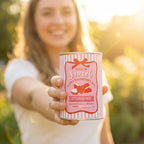 Personalised Jelly Hearts Retro Sweets Tin Valentine's Gift