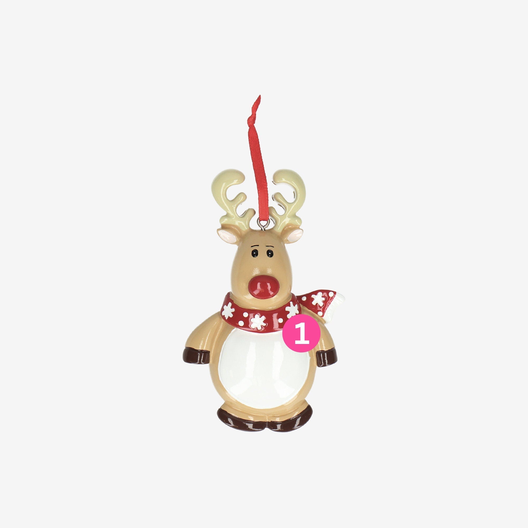 Rudolph Christmas Bauble - Personalise Me | Christmas Decorations | Christmas Tree