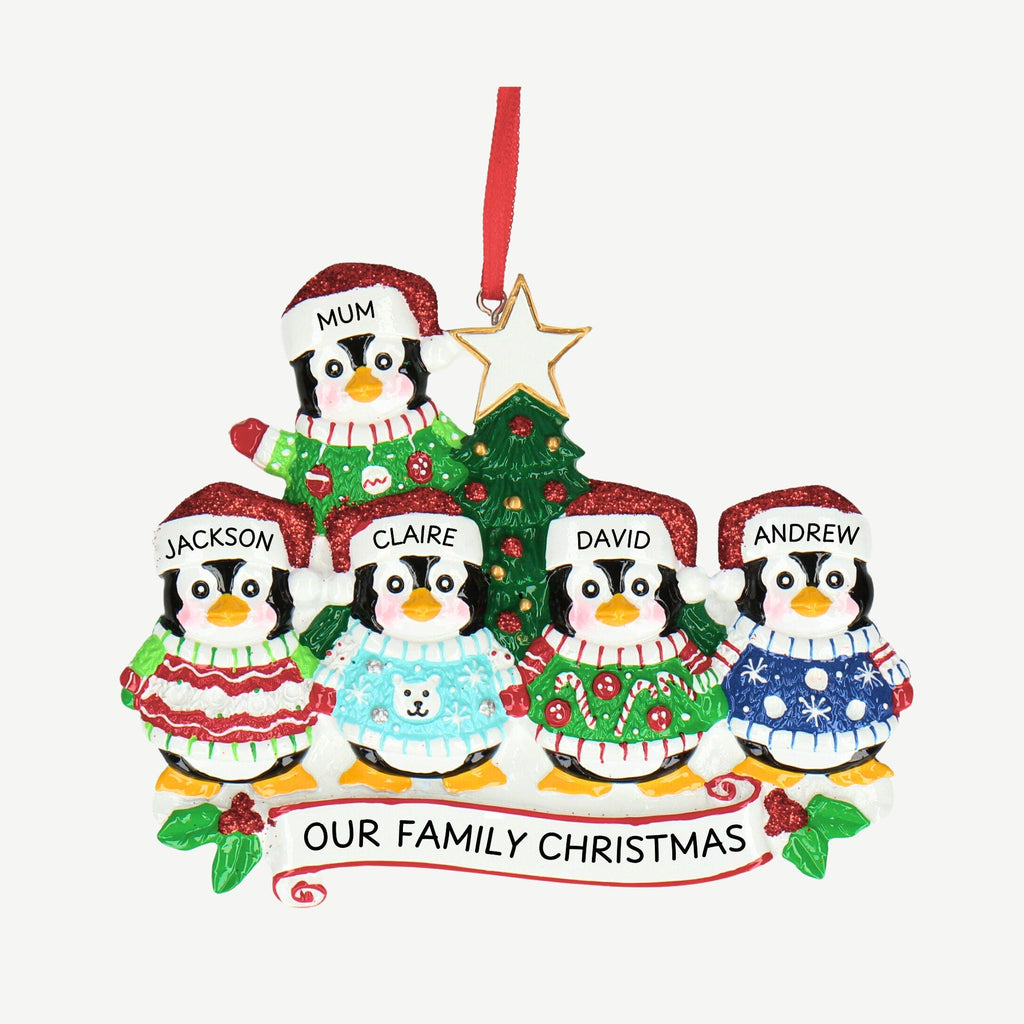 Christmas Jumper Bauble - Personalised | Five Designs | Christmas Decor
