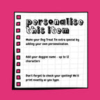 Pick & Mix Dog Treat Tin - Gift for Pets | Pet Gifts | Personalise Me