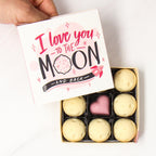 I Love You to the Moon and Back - Anniversary Date Night Chocolates