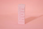Hun Candle - Debossed Design | Pink Soy Wax - Gift for Best Friend | 60-Hour Burn Time