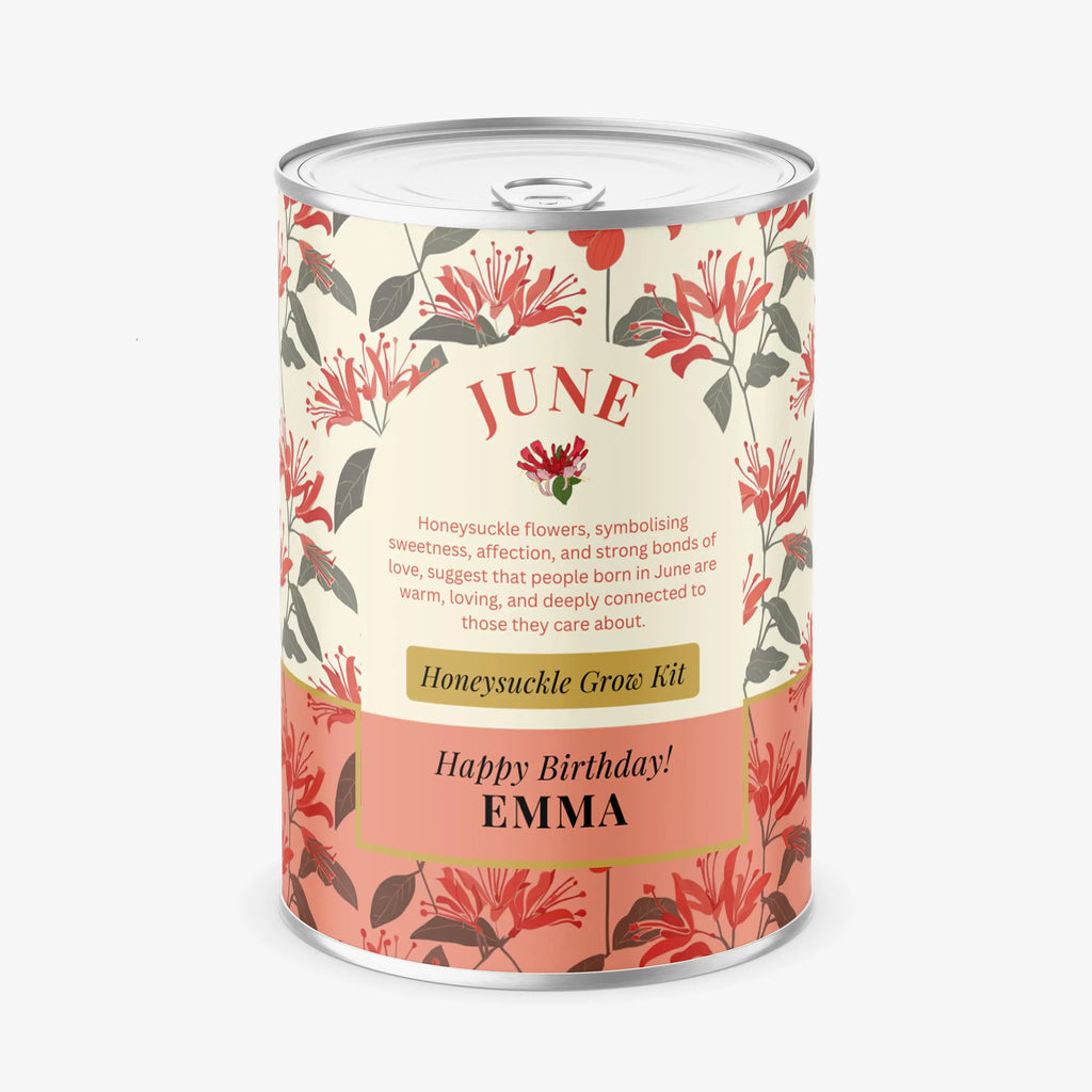 June Birth Flower - Personalised Grow Your Own Flower Gift