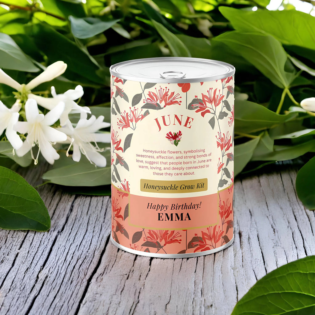 June Birth Flower - Personalised Grow Your Own Flower Gift