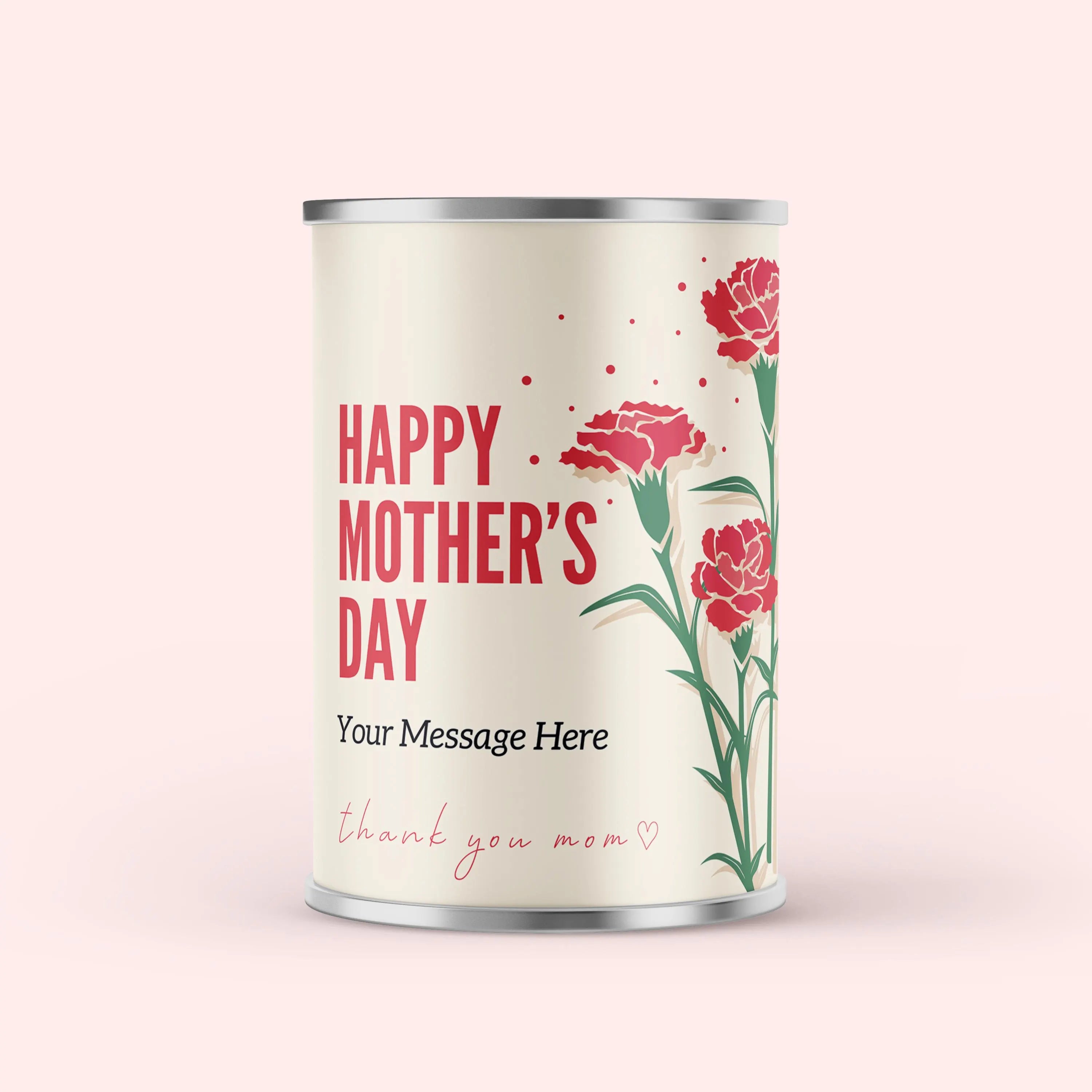 Mother's Day Grow Your Own Carnation Flowers Tin