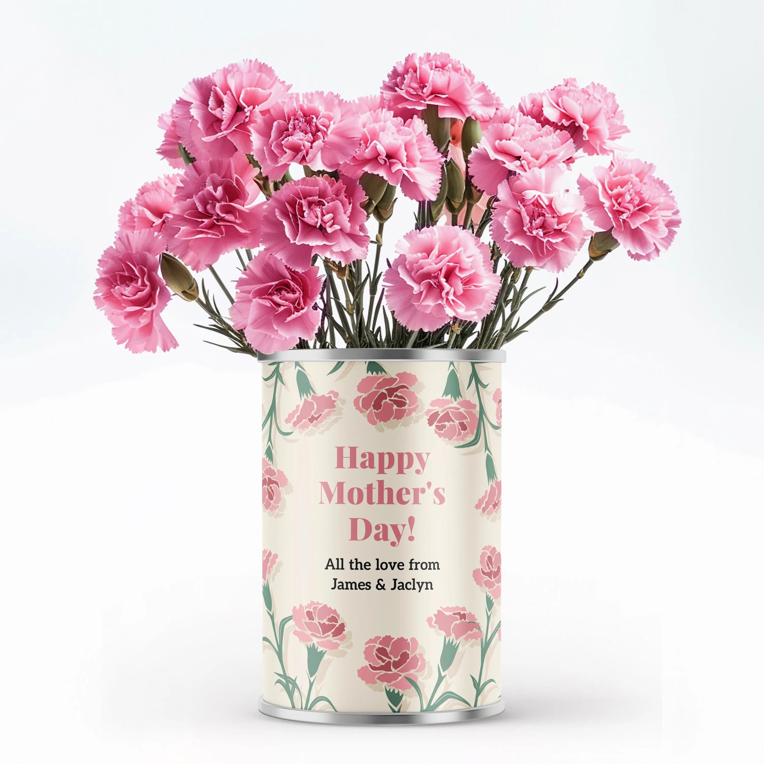 Mother's Day Grow Your Own Carnation Flowers Tin Main image