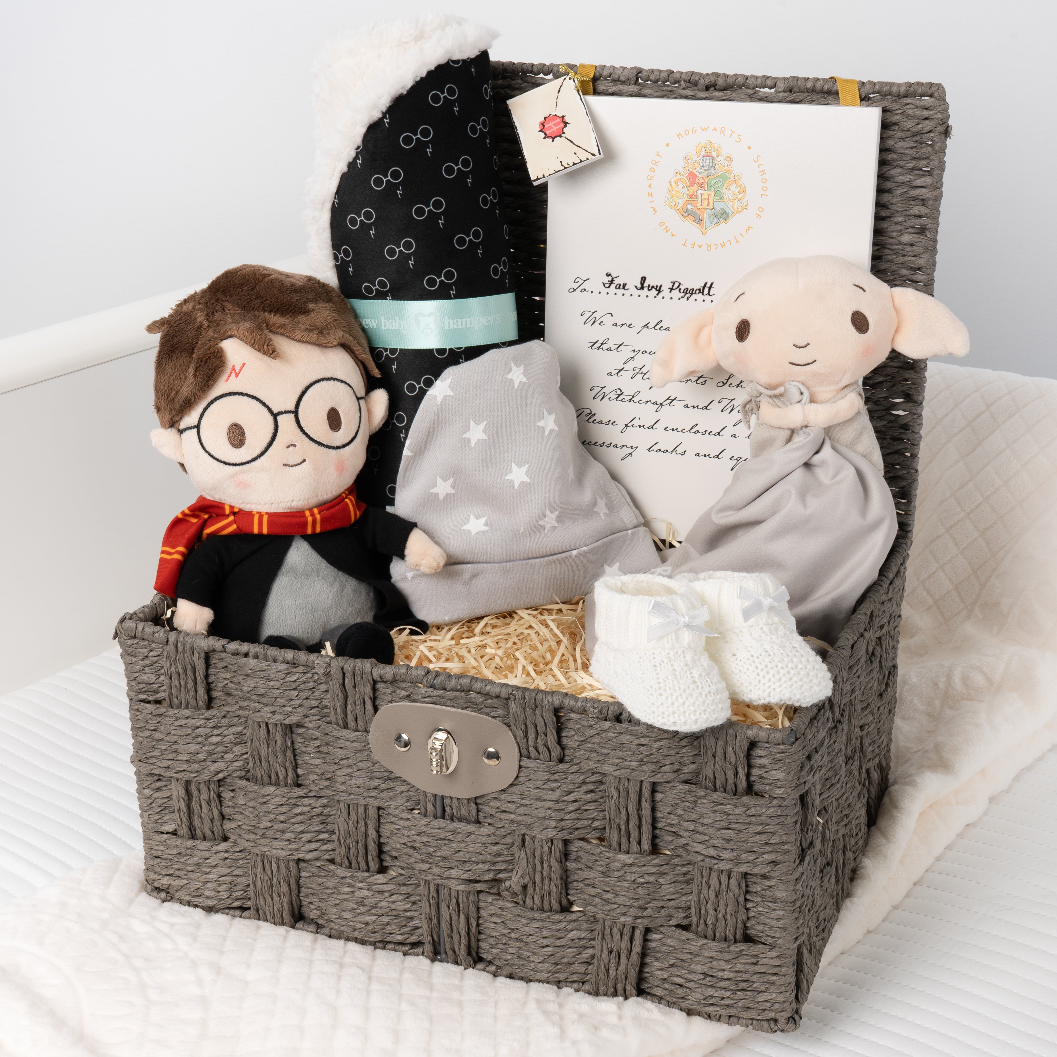 Luxury Harry Potter Baby Hamper with Blanket - Black - Baby Hamper