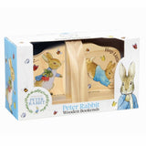 Personalised Peter Rabbit Wooden Bookends