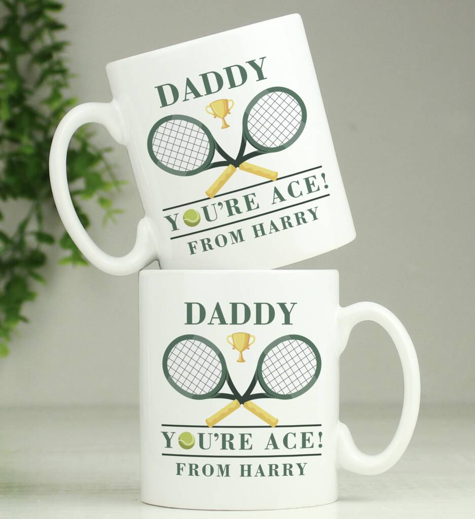 Personalised Tennis Mug Gift