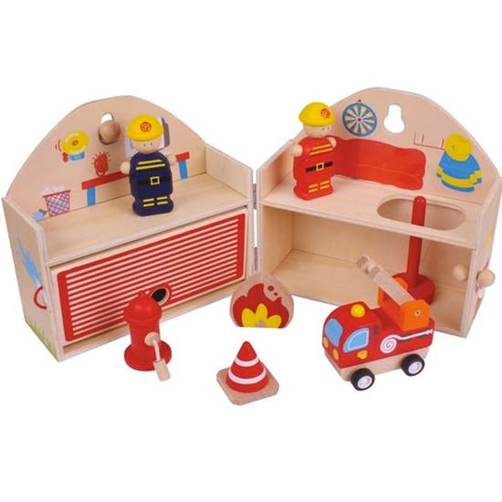 Carry Around Wooden Playsets