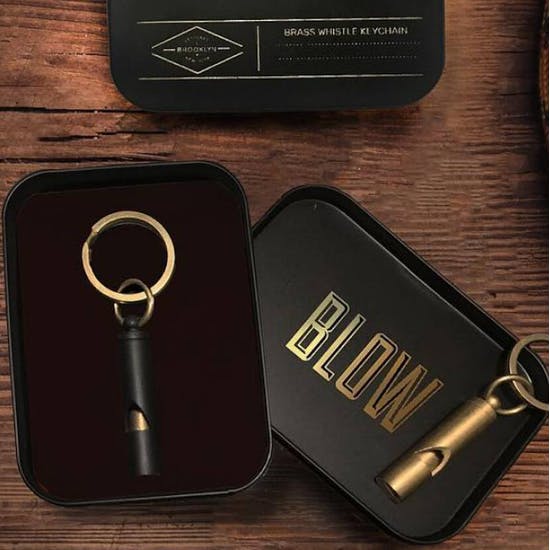 Personalised Whistle Keychain