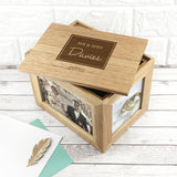Personalised Wedding Photo Keepsake Box