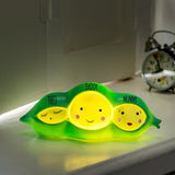 Personalised Three Peas In A Pod LED Light