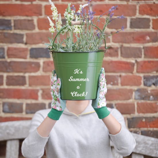 Personalised Gardening Bucket