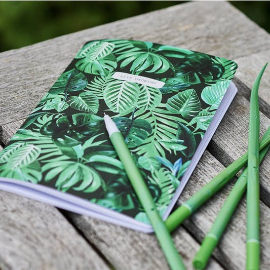 Notebook And Pen Set For A Gardener