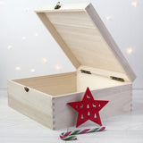 Personalised Jolly Holly Family Christmas Eve Box