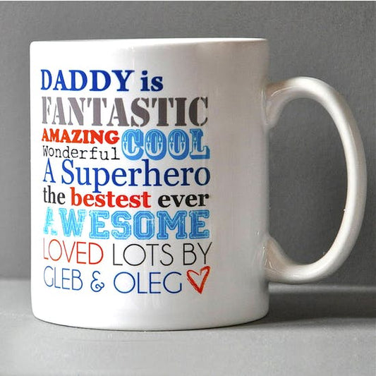 Personalised Mug For Dad