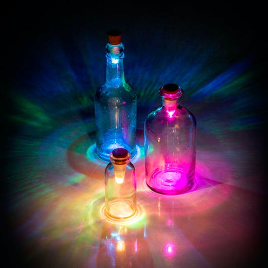 Rechargeable Multicolour Light For Bottles