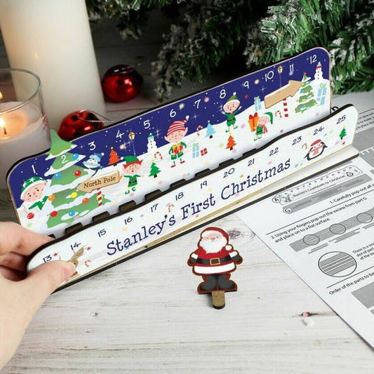 Personalised Make Your Own Santa Countdown