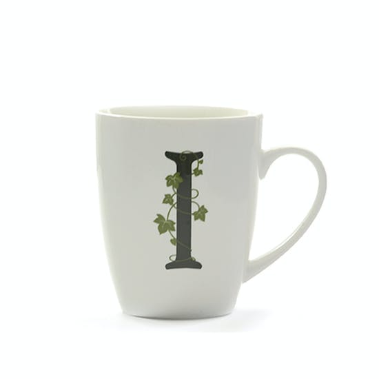 Ivy designed Letter Mug