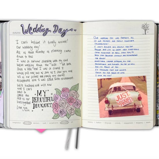 Personalised Our Life Story Diary
