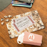Personalised Popcorn And Chill Jigsaw Puzzle