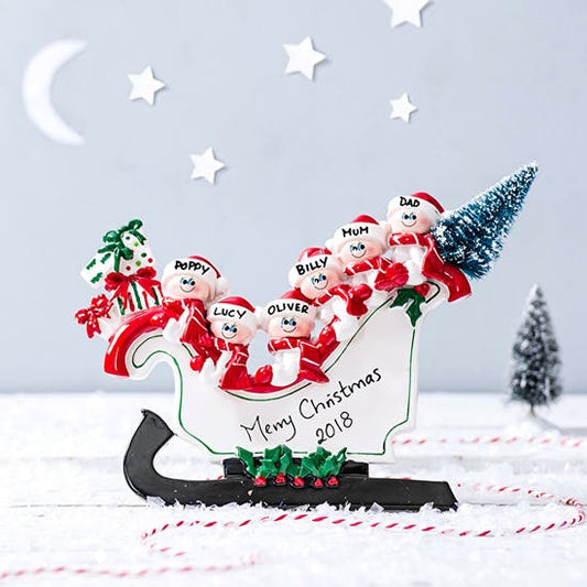 Stand Up' Sleigh Christmas Decoration