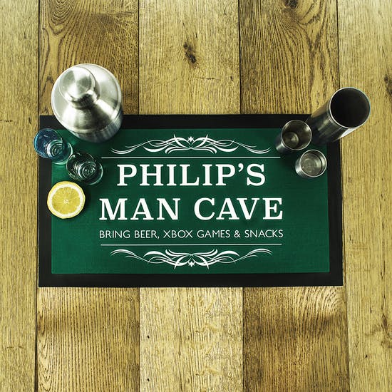 Man Cave Beer Mat