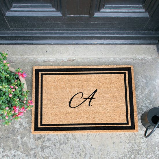 Monogram Design Doormat