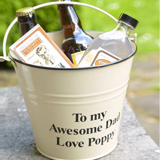 Personalised Boozy Gift Bucket