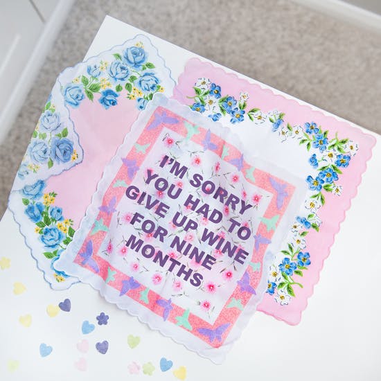Personalised Mothers Day Handkerchief