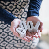 Gift Boxed Mini Concrete Letters