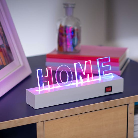 Light Up Letters And Stand