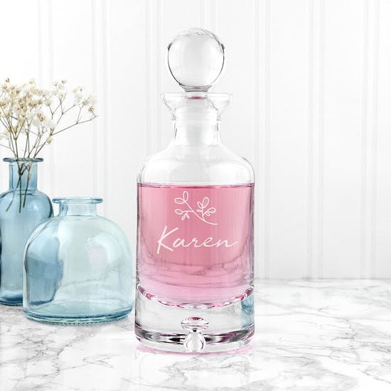 Personalised Glass Decanter