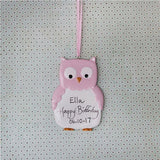 Personalised Owl Hanging Decoration
