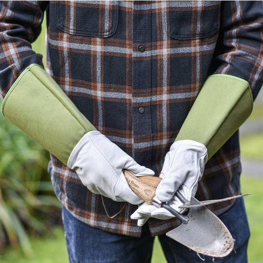 Personalised Leather Garden Gloves