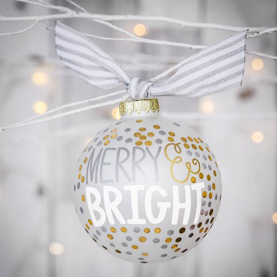 Giant 'Merry & Bright' Personalised Bauble