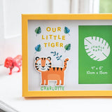 Personalised Our Little Lion Cub Frame