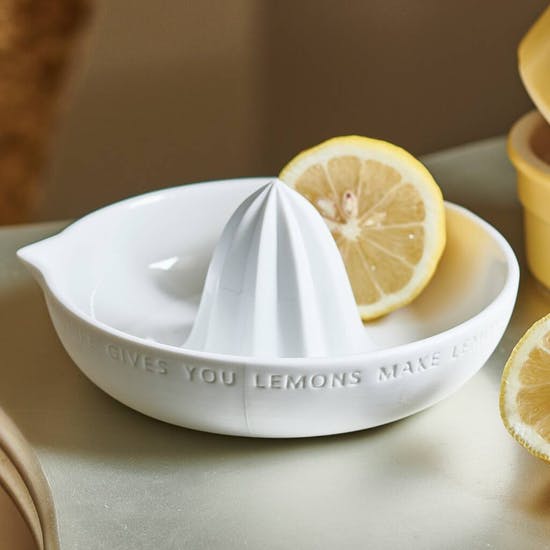 Porcelain Lemon Squeezer