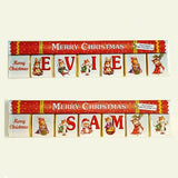 Personalised Christmas Chocolate Letters
