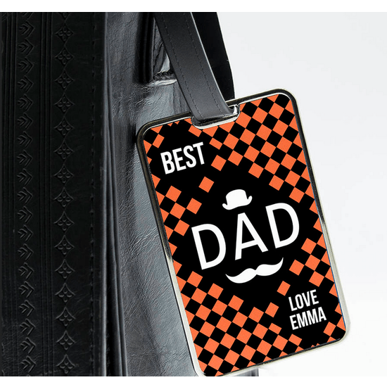 Best Dad' Luggage Tag
