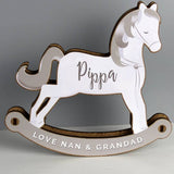 Personalised Make Your Own Rocking Horse Decoration