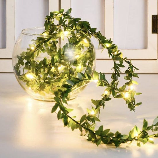 Small Leaf String Fairy Lights