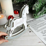 Personalised Make Your Own Rocking Horse Decoration