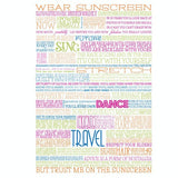 Classic Sunscreen Poster